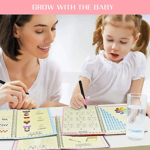 Reusable Magic Book For Early Education