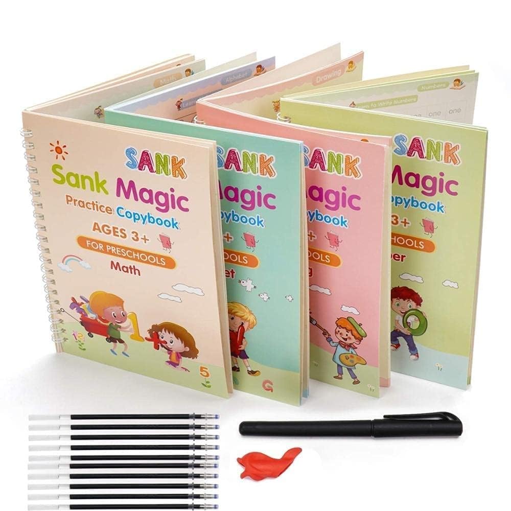 Reusable Magic Book For Early Education